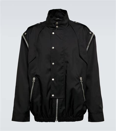 gucci jacket with gucci in the back|Gucci technical jackets for men.